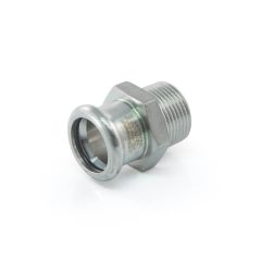 Xpress Stainless Straight Connector 22mm x 3/4" BSP TM