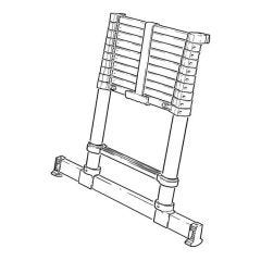 Xtend+Climb® Pro Series S2.0 Telescopic Ladder - 3.2m