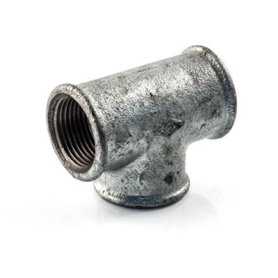 Equal Tee 90° - 1.1/2" F Galvanised