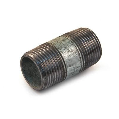 Barrel Nipple - Mild Steel - Galvanised 1.1/2"