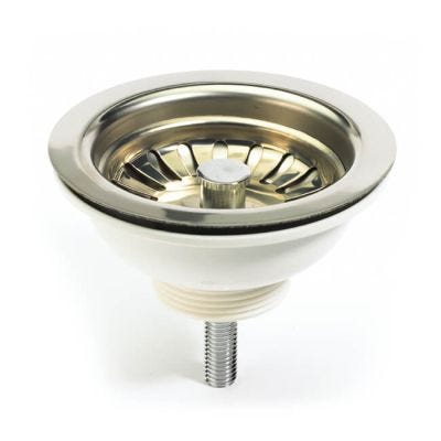 Sink Basket Waste Strainer 3.1/2" Aperture 1.1/4"