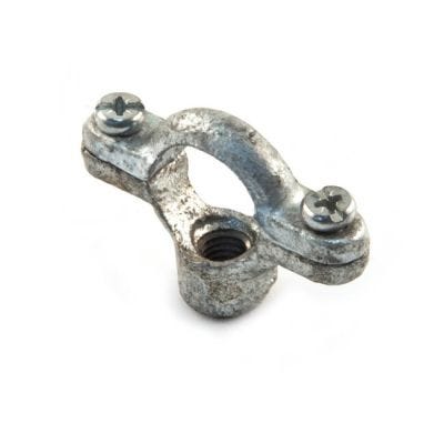 Munsen Ring Clip - 1.1/2" Tapped 3/8" BSP Galvanised