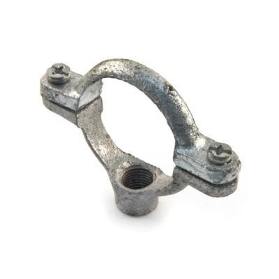 Munsen Ring Clip - 1.1/4" Tapped 1/4" BSP Galvanised