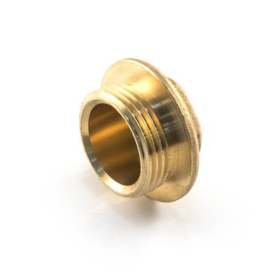 Brass Threaded Flanged Plug without Undercut - 1/2"