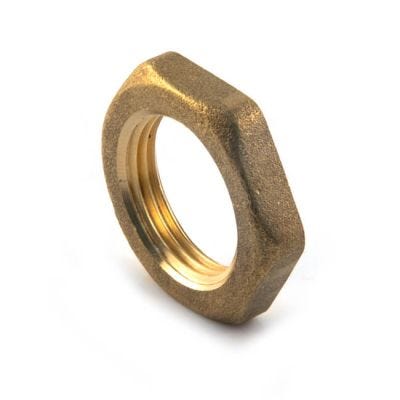 Brass Threaded Locknut - 1/2" BSP P to BS 2779