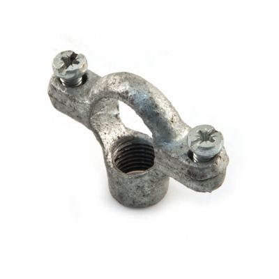 Munsen Ring Clip - 1/4" Tapped 1/4" BSP Galvanised