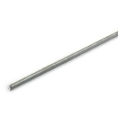 Threaded Rod Imperial - 1m x 1/4" BSP Zinc Plated