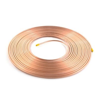 Copper Coil - 15m x 1/2", 21 SWG