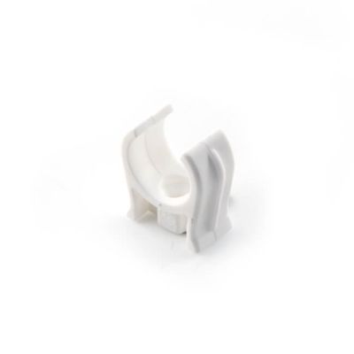 Push-in Pipe Clip - 15mm, Plastic