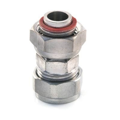 Straight Tap Connector - 15mm x 1/2" Chrome Plated