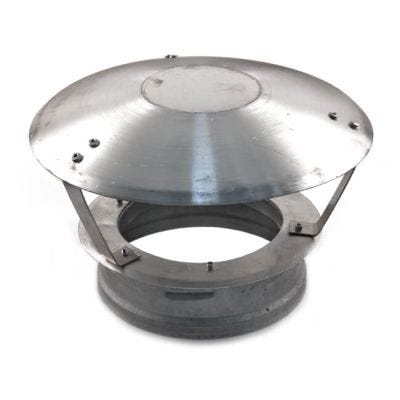 Schiedel B Vent Fabricated Aluminium Raincap - 150mm