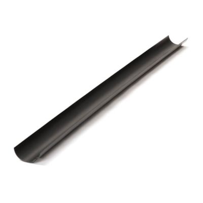 150 mm x 4 m Black Half Round Gutter