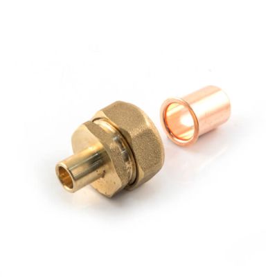 Stop Cock Adaptor - 25mm Poly x 15mm o.d. Tail