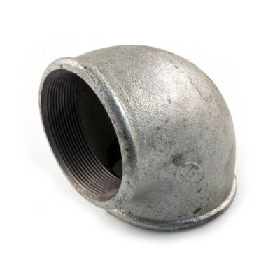 Iron Elbow 90° - 2" F Galvanised