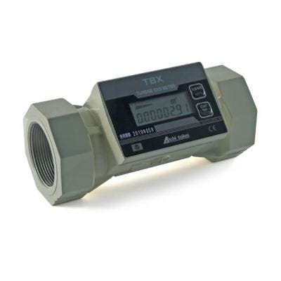 Turbine Gas Meter with LCD - 2" BSP