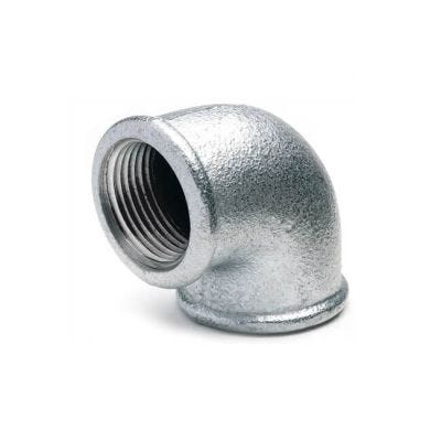 Iron Elbow 90° - 3/4" F Galvanised