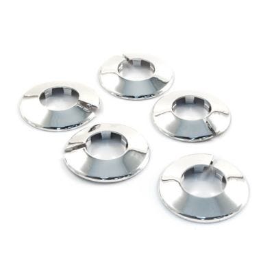 Talon Pipe Collar - 35mm, Pack of 5, Chrome