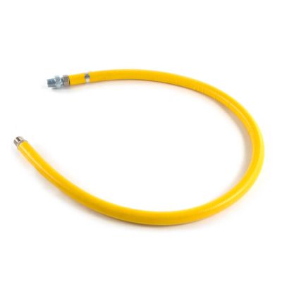 LPG High Pressure Galv. Braided Hose - 1.2m x 1/2"