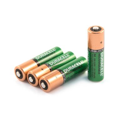 AA - Duracell NiMH Rechargeable Batteries - Pack of 4