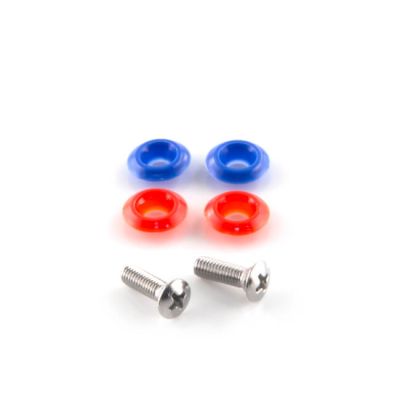 Aquajet AJTD027 2 x Red, 2 x Blue Divets & 2 Screws