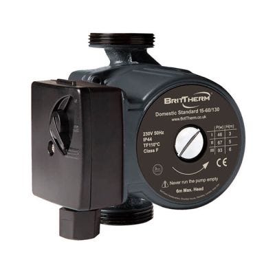 BritTherm™ DS15 15-60/130 Replacement Central Heating Circulator Pump