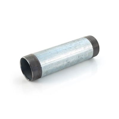 Extended Nipple Mild Steel - 6" x 1.1/4" Galvanised