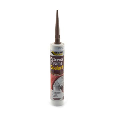 Everbuild Flexible Frame Sealant - Brown 290ml