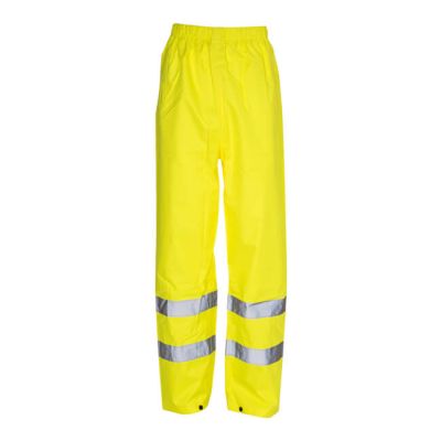 Hi Vis Reflective Waterproof Trousers - Large