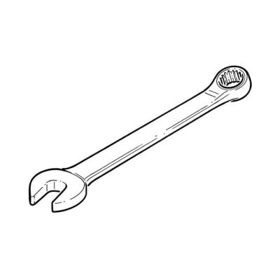 Gedore 6055730 Flat ring spanner 25x28 mm 4 25x28