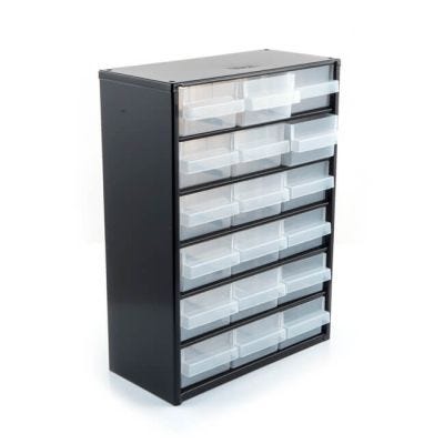 Raaco -18 Draw - Small Items Storage Cabinet