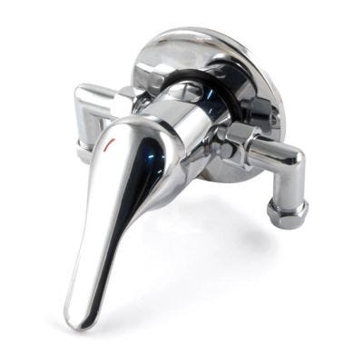 Single Lever Mixer Valve, Flush Or Concealed - Chrome