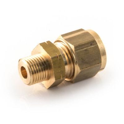 Straight Adaptor UK Compression - 10mm x 1/4"