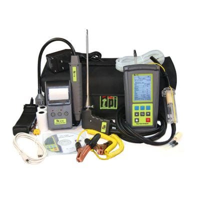 TPI 716 Flue Gas Combustion Efficiency Analyser Kit 4